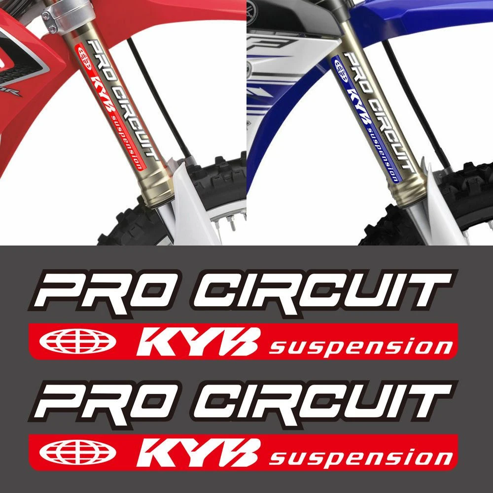 Motorcycle Gear Deals - Stiker Garpu Suspensi KYB PRO CIRCUIT,