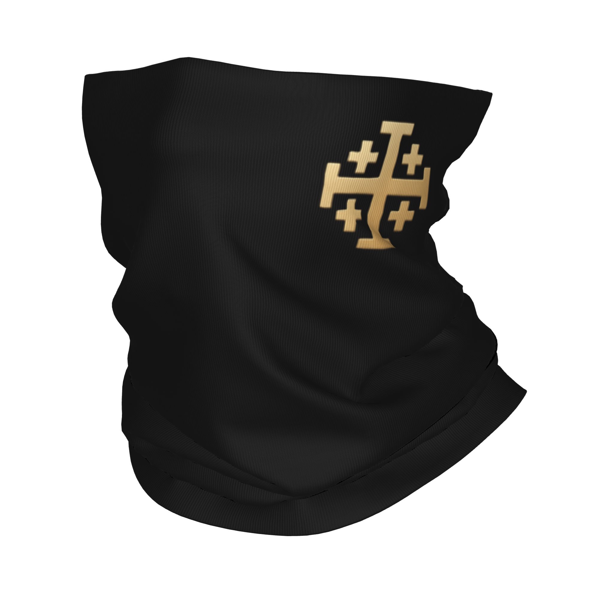 Neck Warmer Balaclava - Penutup Leher Bandana Kristen Salib Yerusalem