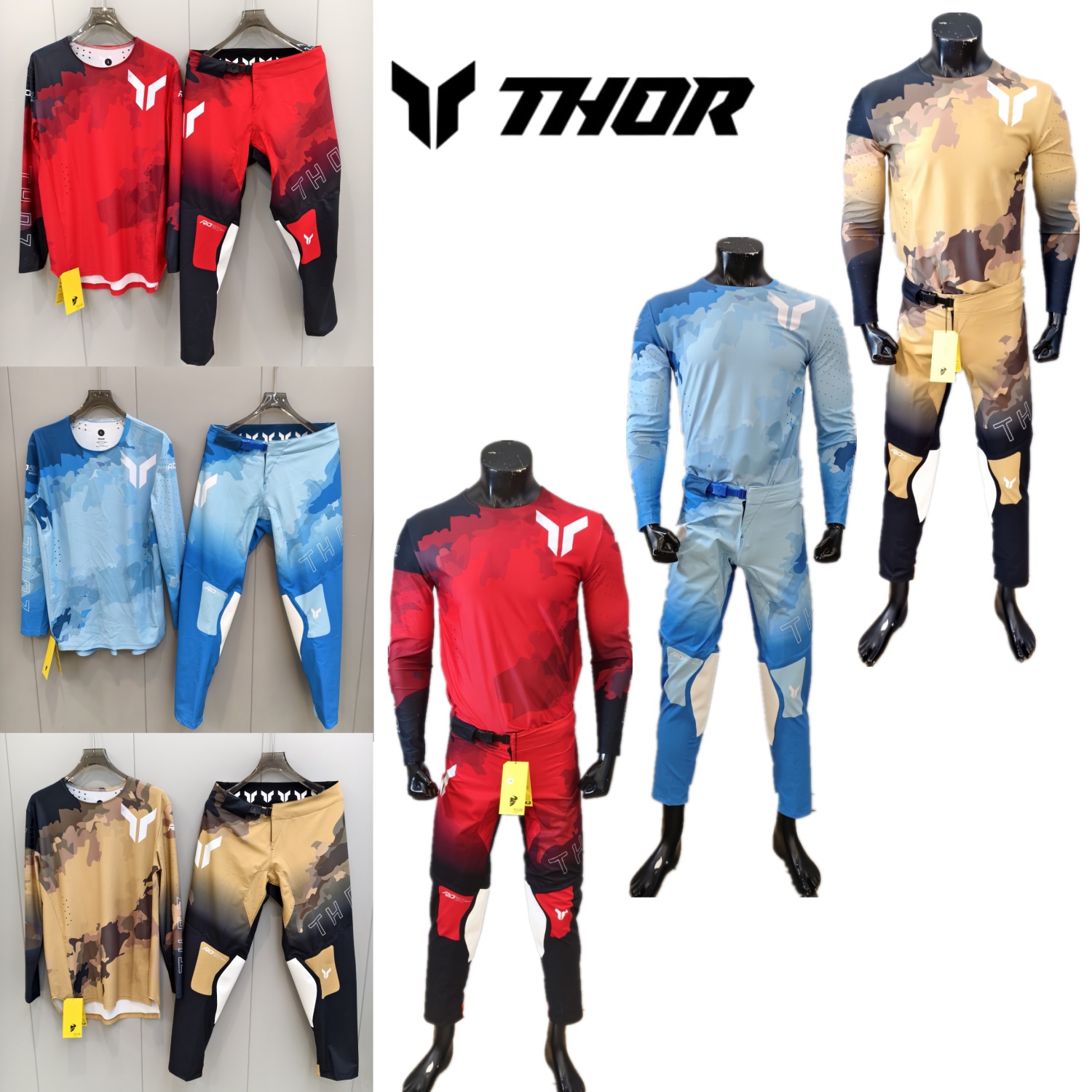 Motorcycle Gear On Sale - Set Perlengkapan Motocross THOR MX Off