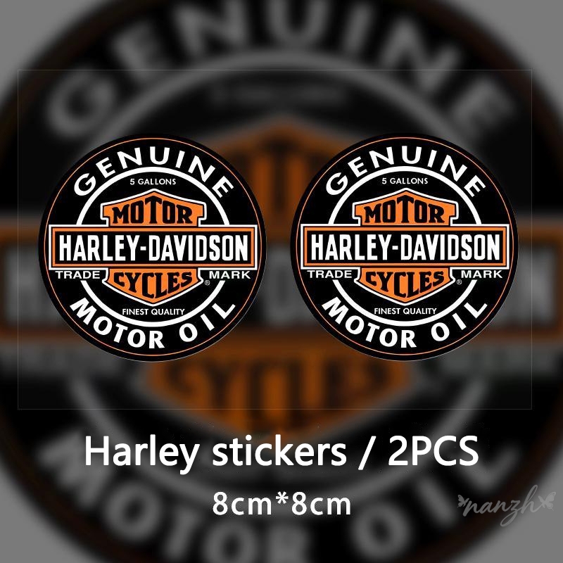 Motorcycle Gear Wardrobe - Stiker Dekoratif Untuk Tas Pelindung Harley