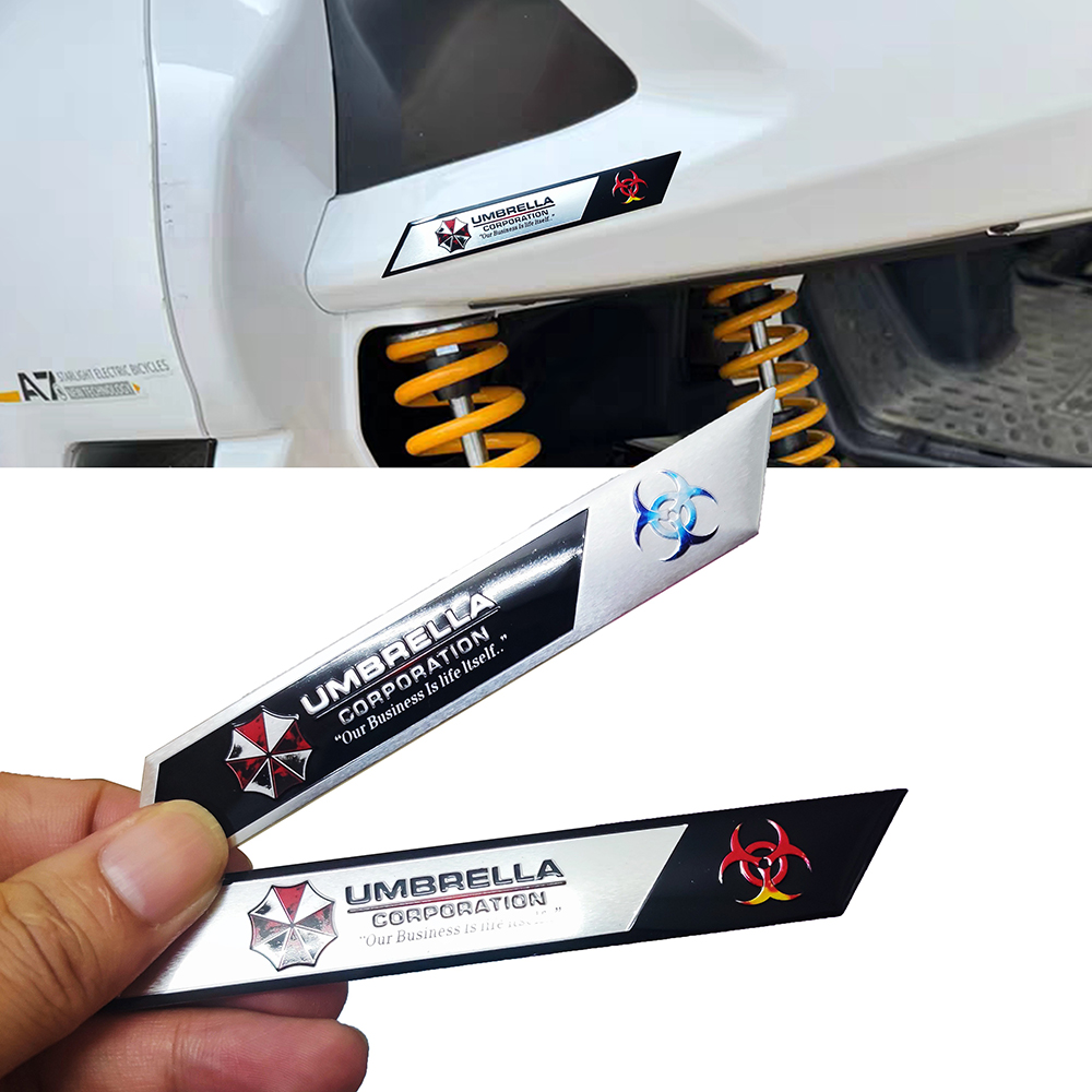 Stiker Mobil Logam 3D Payung,  - Motorcycle Gear Up ulasan dan harga