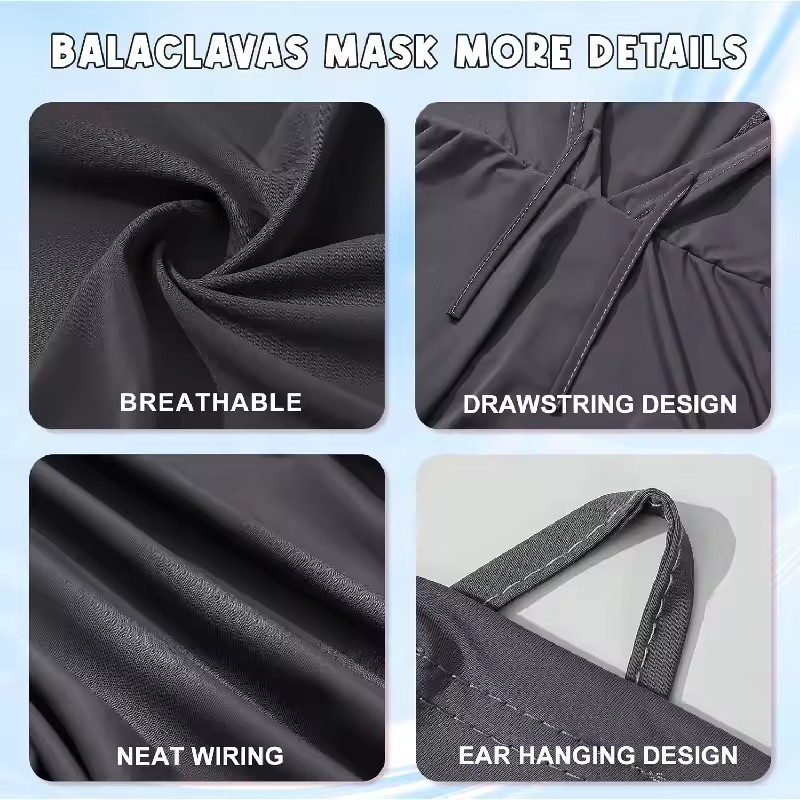 1 Buah Topi Balaclava Masker W - Neck Warmer Balaclava ulasan dan harga