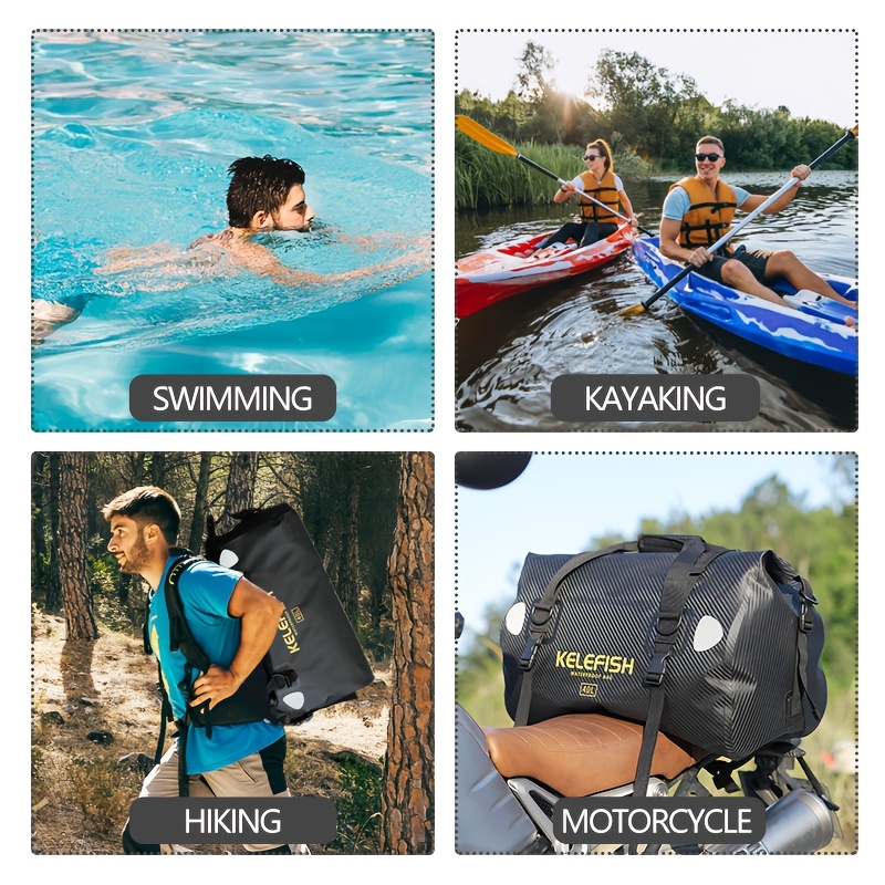 Tas Duffel Kedap Air untuk Sep - Motorcycle Gear With Airbag ulasan dan harga