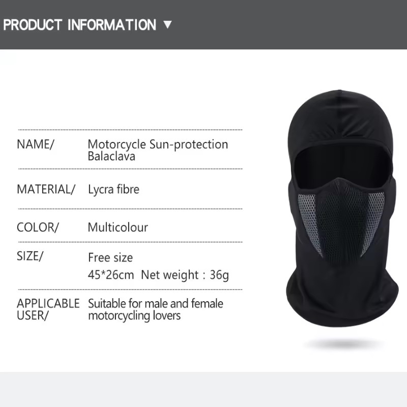 Penutup Kepala Sepeda Anti Ang - Neck Warmer Balaclava ulasan dan harga
