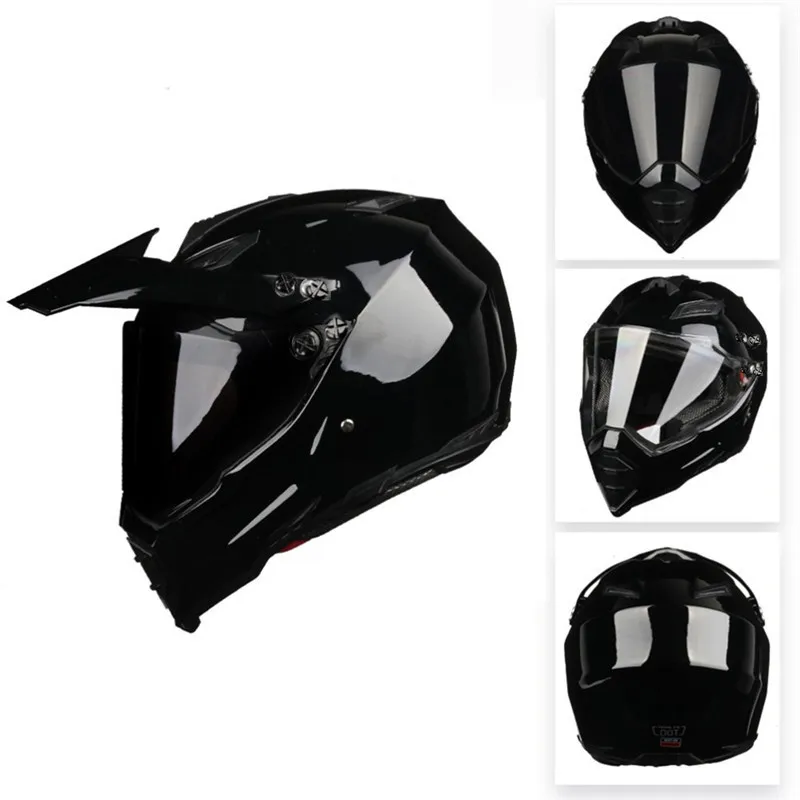 Helm Sepeda Motor Off-Road Dew - Xxl Motorcycle Gear ulasan dan harga