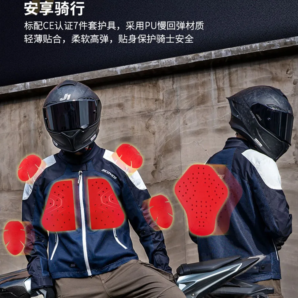 Scoyco Jaket Motor Bernapas CE - Quality Motorcycle Gear ulasan dan harga