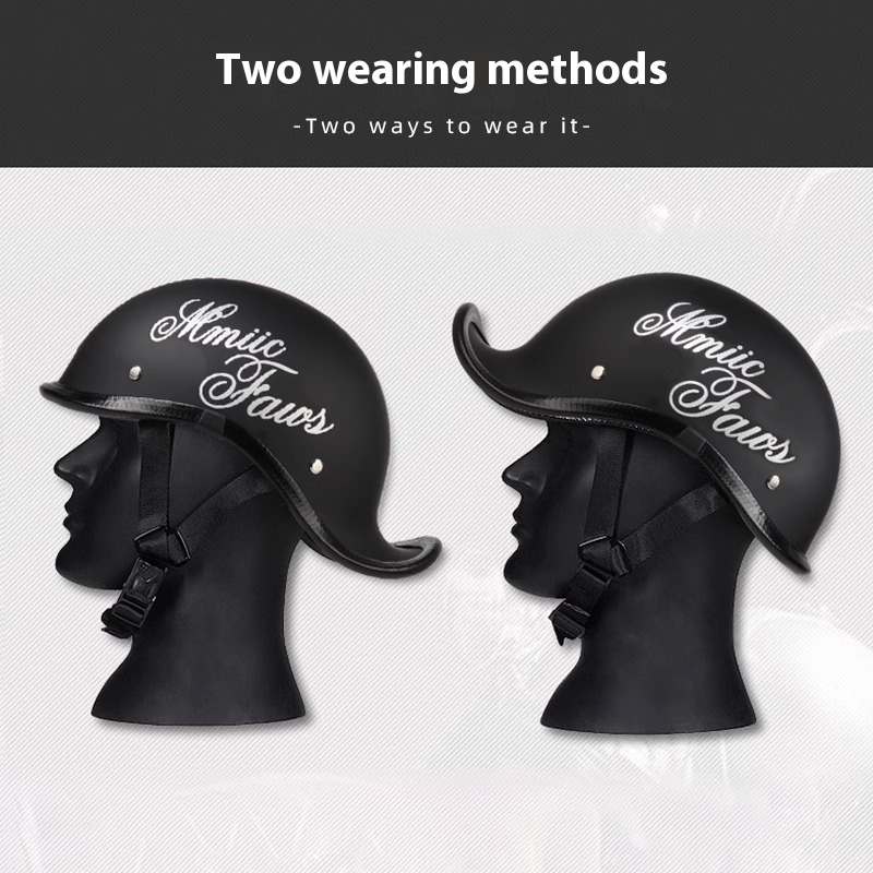 Helm Sepeda Motor Retro untuk  - Motorcycle Gear Urban ulasan dan harga