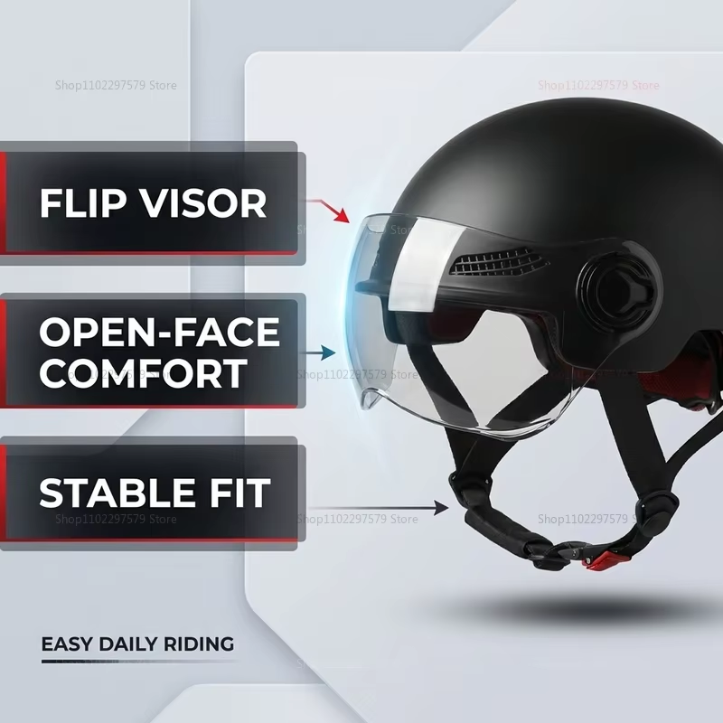 Helm Sepeda Listrik Bersertifi - Motorcycle Gear Urban ulasan dan harga