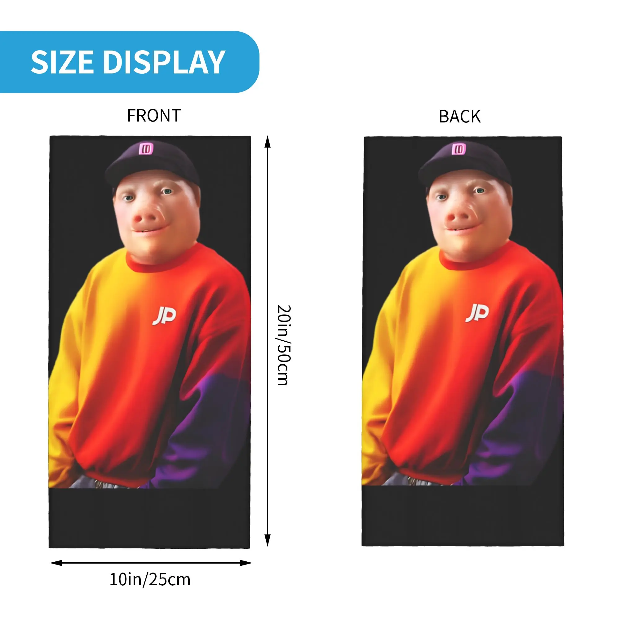 Bandana Leher John Pork Baru u - Neck Warmer Balaclava ulasan dan harga