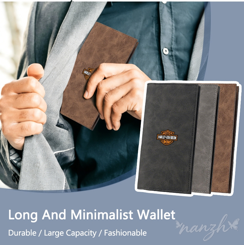 Dompet Kulit Panjang untuk Kar - Motorcycle Gear Holder ulasan dan harga