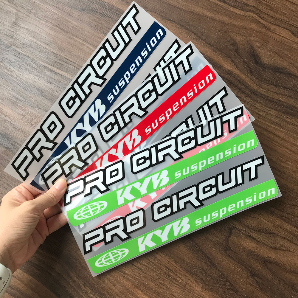 Stiker Garpu Suspensi KYB PRO  - Motorcycle Gear Deals ulasan dan harga