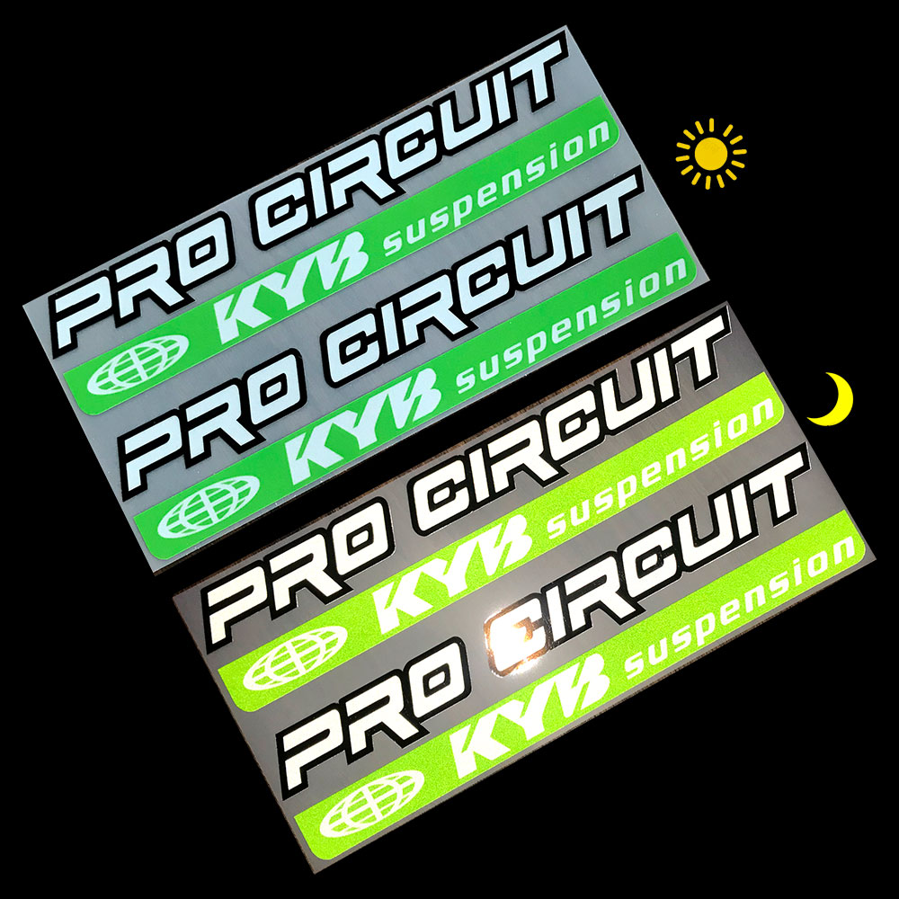 Stiker Garpu Suspensi KYB PRO  - Motorcycle Gear Deals ulasan dan harga