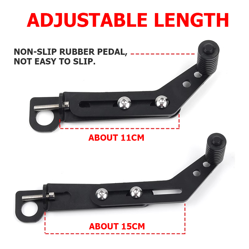 Pemindah gigi belakang Pedal T - Motorcycle Gear Lever Extender ulasan dan harga