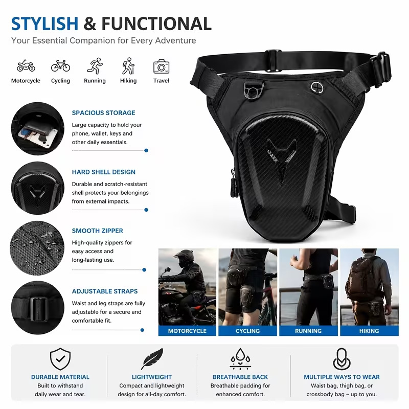 Tas Tangki Kaki Sepeda Motor T - Motorcycle Gear Wardrobe ulasan dan harga