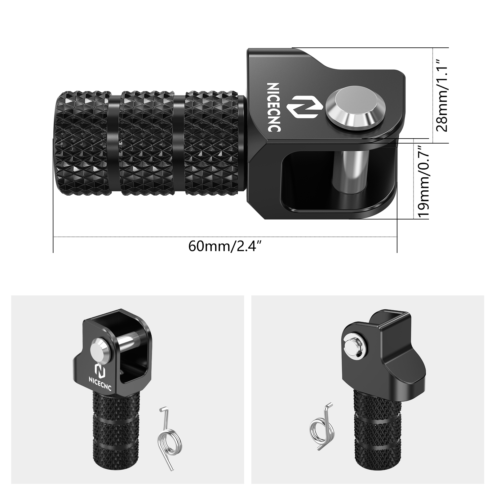 NICECNC Ujung Tuas Persneling  - Motorcycle Gear Lever Extender ulasan dan harga